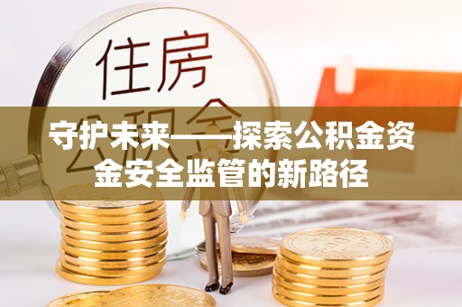 临高守护未来——探索公积金资金安全监管的新路径