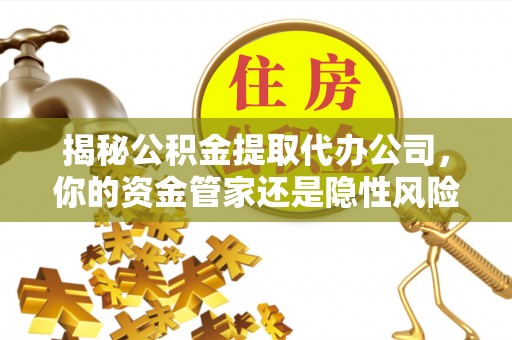 临高揭秘公积金提取代办公司，你的资金管家还是隐性风险？