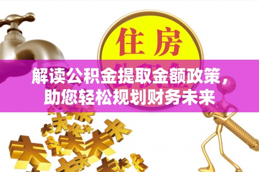 临高解读公积金提取金额政策，助您轻松规划财务未来